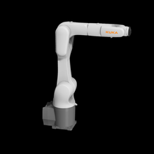 fully moveable kuka kr10 industrial robot 3d print model - Mito3D