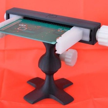 fully printable pcb vise tool helping hand holder solder electronics 3d print model - Mito3D