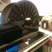 totalmente imprimible spoolholder de la herramienta Impresora 3d las piezas soporte bobina los mods mendel90 filamento personalizador 3d print model - Mito3D
