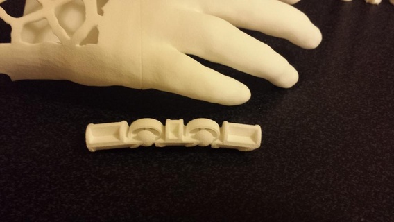 völlig gedruckt Finger Tests nable Prothese Robohand Shapeways 3d print model - Mito3D