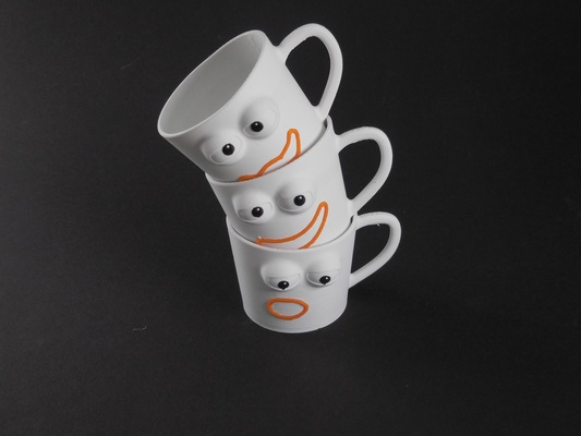 fun kitchen cup set game 3d print model - Mito3D