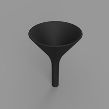 fun l's 014b funnel houseware design art kitchen 3d print model - Mito3D