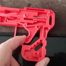 fun tic tac gun shooting fast easy exciting new 3d print model - Mito3D