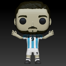 funco Mauro icardi Kunst funko Funko Pop Auswahl Argentinien Fußball 3d print model - Mito3D