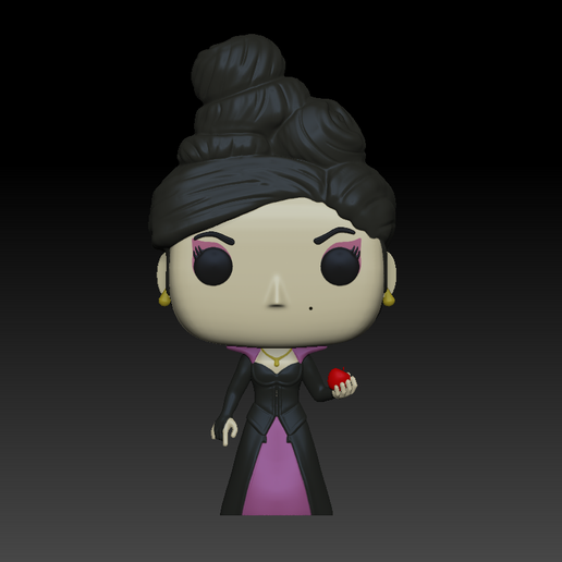 funco regina arte funko pop netflix serie 3D print model - Mito3D