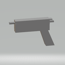 funcional airsoft juego pistola táctica arma rifle jugar herramienta 3d print model - Mito3D