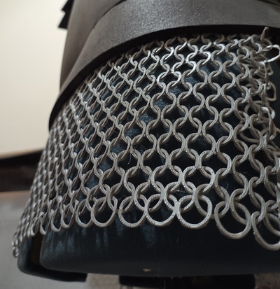 functional chainmail - fast fashion chain mail medieval cosplay laios dungeon dragons delicious meshi armor monster hunter 3d print model - Mito3D