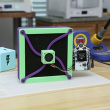 funhouse fume extractor adafruit arduino circuit python diy electronics fan pwm 3d print model - Mito3D