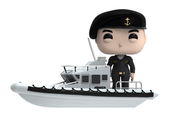 funko armata marino gioco pop funkopop soldato airsoft 3d print model - Mito3D
