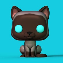 funko cat various toy collectable collectible 3d print model - Mito3D