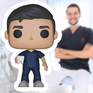 funko dentiste infirmière dr 3d print model - Mito3D