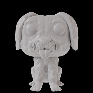funko doggy pop dog puppy figure customized 3d print model - Mito3D