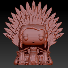 funko boneca Daenerys trono jogos tronos pop obteve of Targaryan ferro Jon neve rígido 3d print model - Mito3D