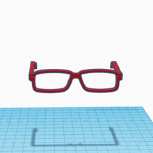 funko glasses 3d print model - Mito3D