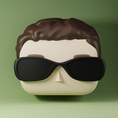 funko cabeza masculino gafas sol 03 hembra genérico hombres dom juegos juguetes 3d print model - Mito3D