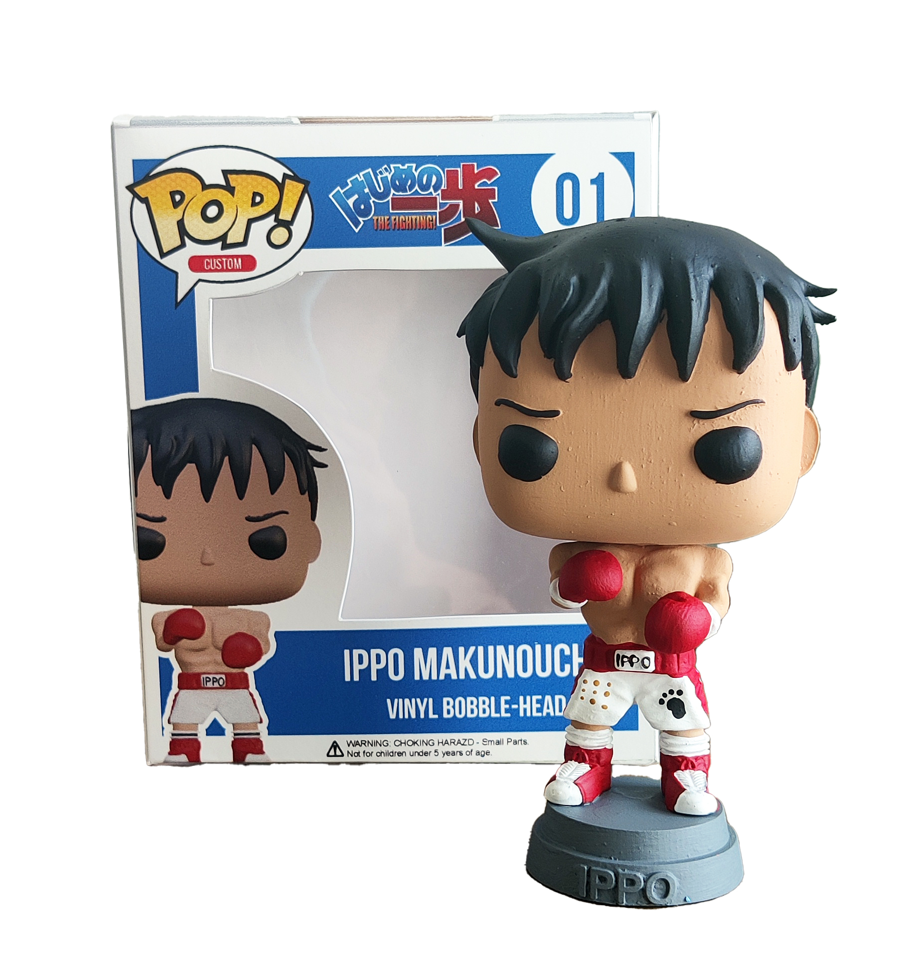 Funko ippo konnouchi 3D print model - Mito3D