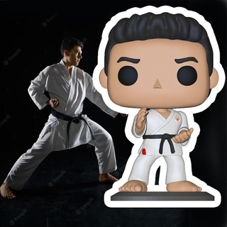 Funko karate Japonya kimono Karateka 3d print model - Mito3D