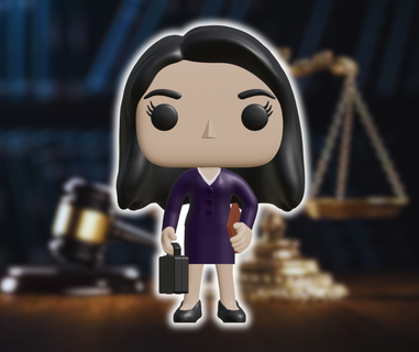 funko lawyer Home funko pop girl woman lawyer portfolio gift  3d print model - Mito3D