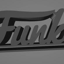 funko logotipo 3d print model - Mito3D