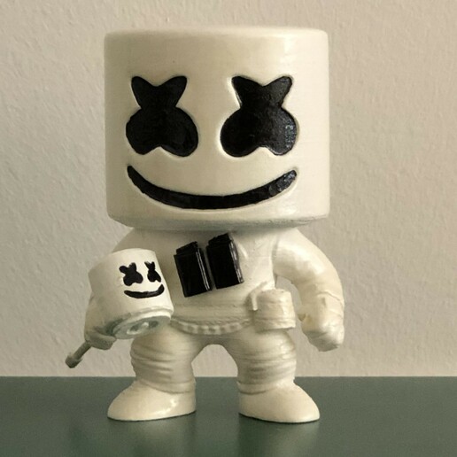 Funko Marshmello pop 3D print model - Mito3D