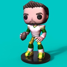 funko de la nfl divers pop le football américain sport des pièces collection jouet 3d print model - Mito3D