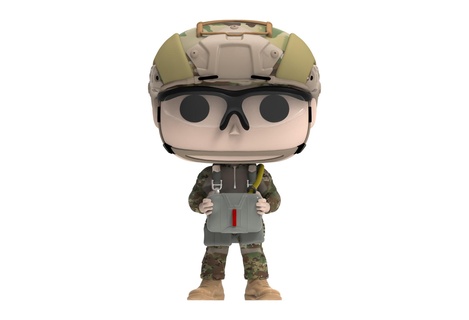 funko paratrooper Game funkopop funkopops soldier airsoft 3d print model - Mito3D