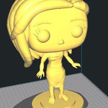 funko Pocahontas boneca Disney 3d print model - Mito3D