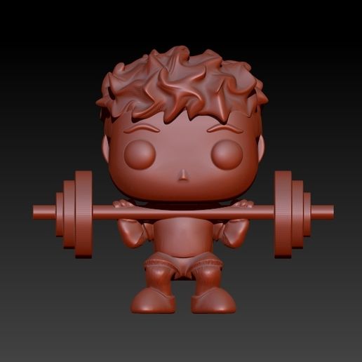 funko pop boy doll 3D print model - Mito3D