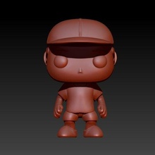 funko pop boy doll 3d print model - Mito3D