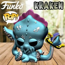 funko pop kraken brinquedo Diversão engraçado raro cabeça vinil colecionável coleção faça mysth 3d print model - Mito3D