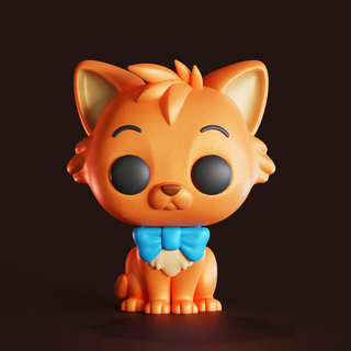 funko popular aristogatos Toulouse Arte marie disney figura 3d impresión gato animado película dibujos animados lindo coleccionable 39 estallido colección juguete conceptos 3d print model - Mito3D