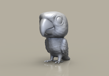 Funko pop kuş papağan özel 3d print model - Mito3D