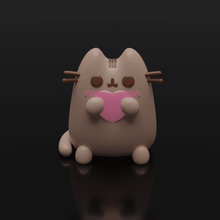 funko pop gatto pusheen 3d print model - Mito3D