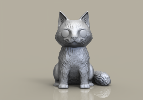 funko pop cat siamese cat funko pop custom custom funko cat custom funko custom cat  3d print model - Mito3D
