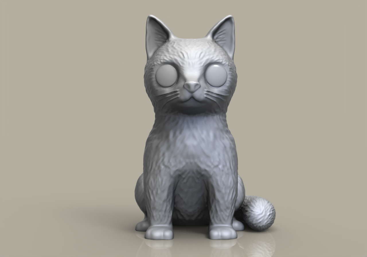 Funko pop kedi bağa özel 3D print model - Mito3D