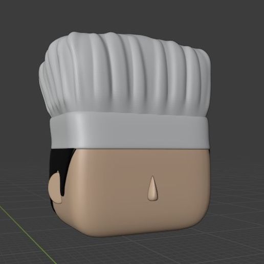 funko pop chef hat art funkopop 3D print model - Mito3D