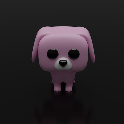 funko popular perro 13 Moda pop 3D print model - Mito3D