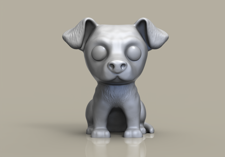 funko pop cão verbasco festa 3d print model - Mito3D