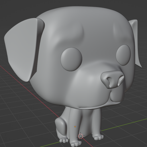 funko Pop Hündchen 3D print model - Mito3D