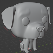 funko pop doggy 3d print model - Mito3D