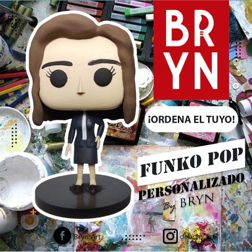 funko pop executive art toy fashion 3D print model - Mito3D