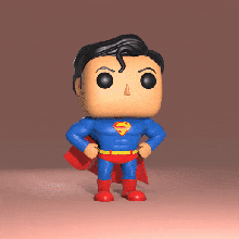 funko pop ventilador arte Super homen heróis figuras brinquedo jogos 3d print model - Mito3D