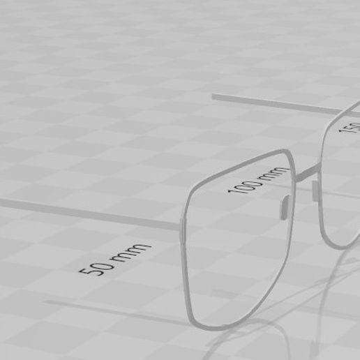 funko pop glasses art toy fashion 3D print model - Mito3D