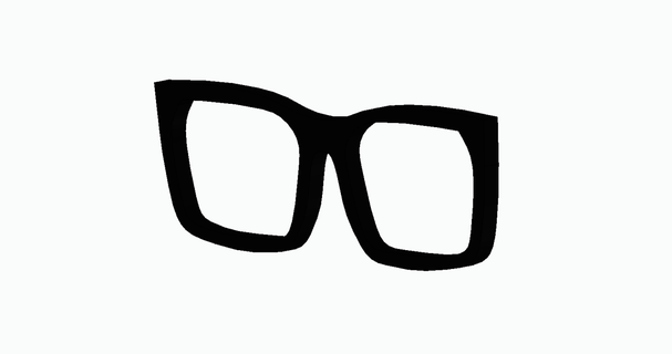 Funko pop Gözlük custom made özelleştirme gözlük Sanat 3d print model - Mito3D