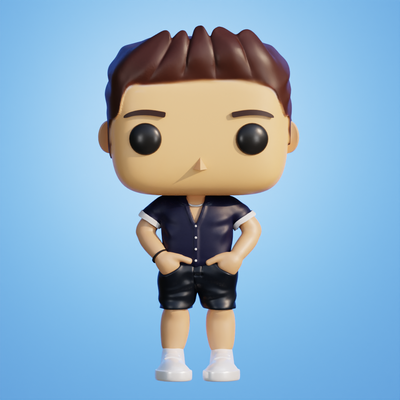 funko popular chico juego personaje modelado juegos arte juguete juguetes diseno digital 3d 3d print model - Mito3D