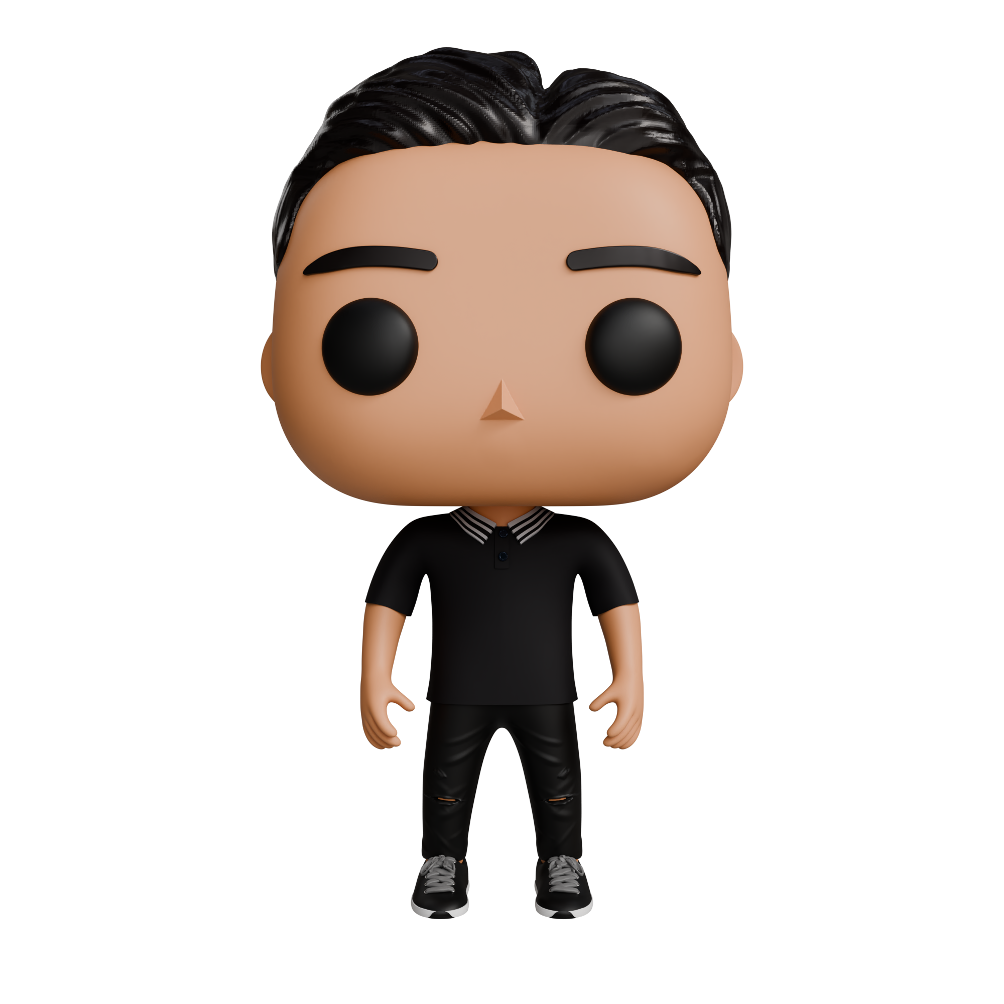 funko pop hombre 7 junge männer 3D print model - Mito3D