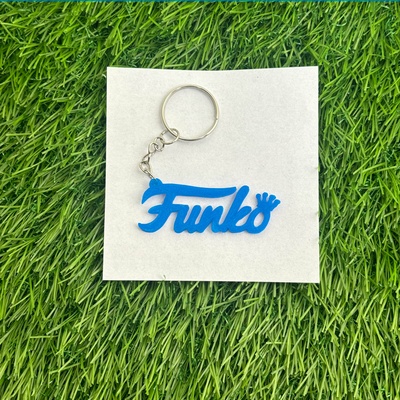 funko pop anahtarlık logo 3d print model - Mito3D