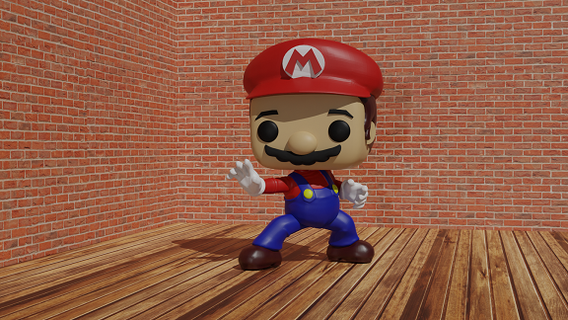 Funko pop Mario kardeşler funko Bross nintendo oyun Luigi Koopa 3d print model - Mito3D