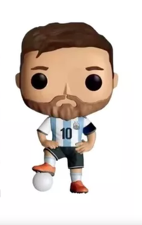 funko pop messi Leo Argentina bode barcelona figura futebol 3d print model - Mito3D