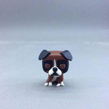 funko pop pitbull assis jeu funkopop funkos chien mascotte 3d print model - Mito3D